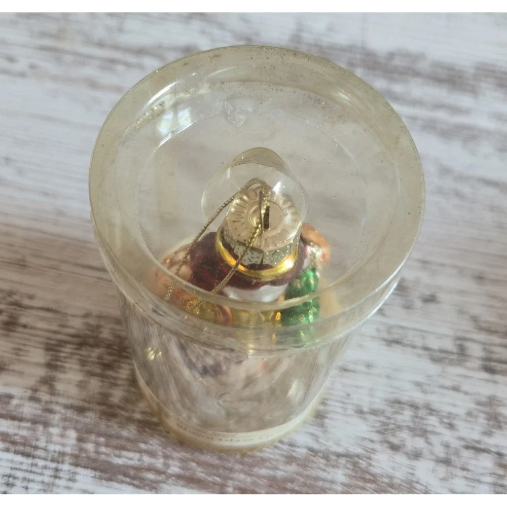 Christmas House Blown Glass Angel Ornament Vintage Greenbrier 619239 w/ Tube
